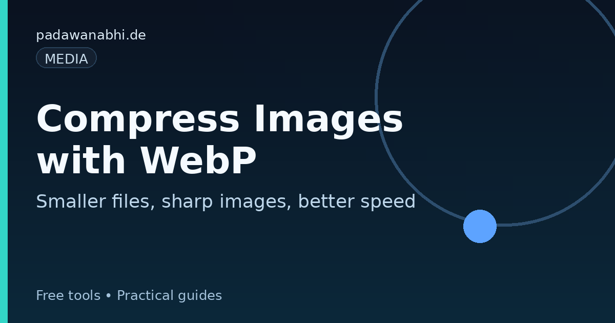 Compress Images Without Losing Quality (WebP)
